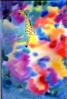 Giraffe im blauen Wald.tif
